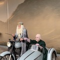 ダンブルドアとヴォルデモートのツーリング／投稿主さん提供