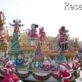 ディズニー・サンタヴィレッジ・パレード