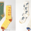 2Pソックス　1,980円（税込）グリーン×イエロー / オフホワイト　「トムとジェリー」×「niko and ...」コラボレーション