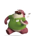ドン(声:宝亀克寿)『モンスターズ・ユニバーシティ』© 2013 Disney Enterprises, Inc. / Pixar