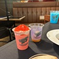 （左から）ボルケーノ・ストロベリーミルク、デザート・サンズ