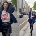 奇跡の50代キム・ヘス、思わず“えっ”と声が出るほどの脚線美