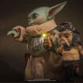 1/1スケールフィギュア　アンゼラ人（ドロイド修理屋）© & ™ Lucasfilm Ltd.
