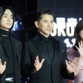 菅田将暉、本木雅弘、吉高由里子／『黒牢城』ジャパンプレミア