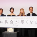 濱口竜介監督、岡本多緒、ヴィルジニー・エフィラ、長塚京三、黒崎煌代／『急に具合が悪くなる』ジャパンプレミア
