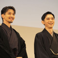 横浜流星、吉沢亮／『国宝』歌舞伎座大晦日特別上映会