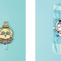 キャラ撮りスティック(全3種)各1,320円(税込)　足袋ソックス(全3種)　　各605円(税込)