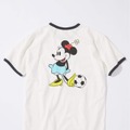 MICKEY MOUSE / ミッキー マウス 別注 サッカー プリント Tシャツ ©Disney