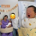 無事に出産を終えた女優ナム・ボラ、愛する夫と天使のような愛息を初公開！【PHOTO】