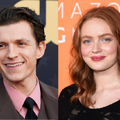トム・ホランド　写真：AP/アフロ  セイディー・シンク　写真：REX/アフロ