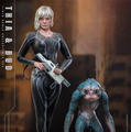 【ムービー・マスターピース】『プレデター：バッドランド』1/6スケールフィギュア　ティア＆バド™ & © 20th Century Studios