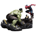 Last賞 スパイダーマン・ハルク ジオラマスタチュー
