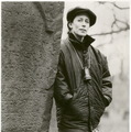 「ブック・オブ・デイズ撮影中のメレディス・モンク（1988年）」Photo by Dominique Lasseur