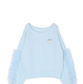 【ちいかわ/dazzlin　specialcollection】フリルスリーブニットプルオーバー
