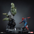 『マーベル』 【アイアン・スタジオ　スタチュー】「アートスケール」1/10スケール　スパイダーマン vs ハルク