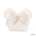 ディズニー ミニーフェイス ポーチ各 3,000 円／© Disney