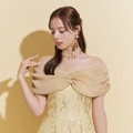 【ディズニーコレクション】美女と野獣/プリントオフショルワンピース／22,000円（税込）