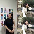 「まばゆい秋の美貌」『社内お見合い』キム・セジョン、成熟した美しさでパリを魅了【写真】