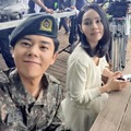 『高麗契丹戦争』俳優キム・ドンジュン、“そっくりな姉”ハン・ガインとの「姉弟ショット」公開【写真】