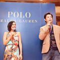 「ポロ ラルフ ローレン 名古屋」のオープニングイベントに出席した長谷川潤と敦士
