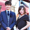 瀬戸康史＆北乃きい／『僕は友達が少ない』原宿レッドカーペット
