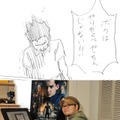 佐藤秀峰先生＆漫画1コマ（ラフ）-(c) 2013 Summit Entertainment, LLC. All Rights Reserved.