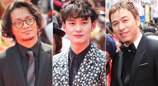 田中聖＆岡田将生＆「RIP SLYME」ILMARI／2014 沖縄国際映画祭／よしもとラフ＆ピース