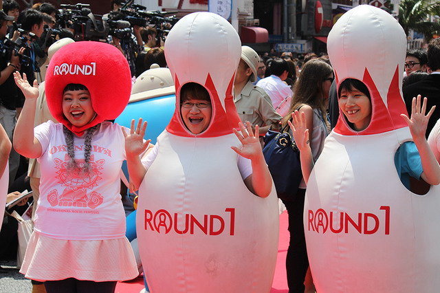 「沖縄国際映画祭」那覇・国際通りレッドカーペット