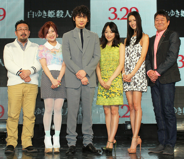 綾野剛＆井上真央＆菜々緒＆小野恵令奈＆ダンカン＆中村義洋監督／『白ゆき姫殺人事件』ニコ生イベント