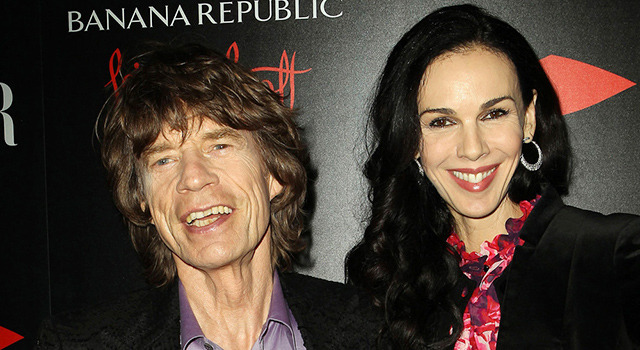 ミック・ジャガー＆ローレン・スコット