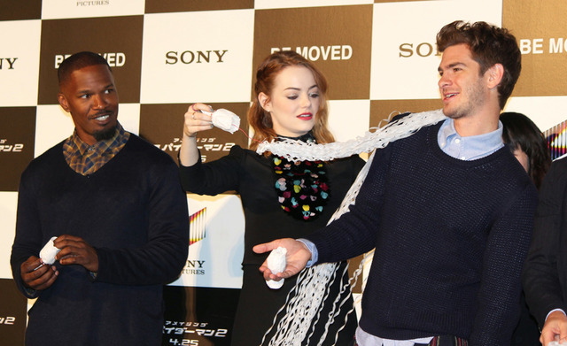 『アメイジング・スパイダーマン2』来日会見