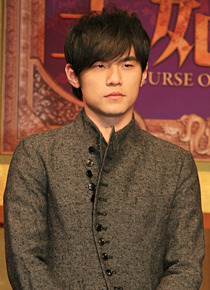 『王妃の紋章』来日記者会見にて　ジェイ・チョウ