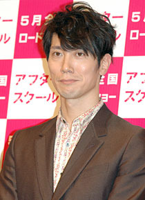 『アフタースクール』完成披露試写会　佐々木蔵之介