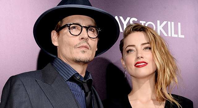 ジョニー・デップ＆アンバー・ハード-(C) Getty Images