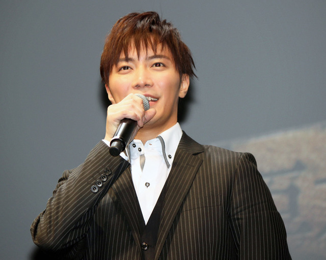 成宮寛貴／『相棒-劇場版III- 巨大密室！特命係 絶海の孤島へ』完成披露イベント