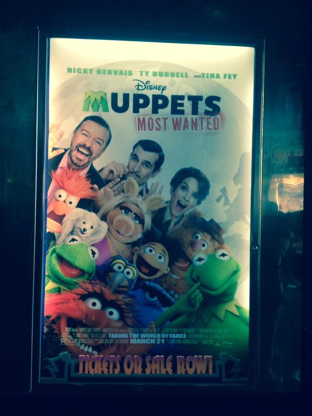 『Muppets Most Wanted』ポスター