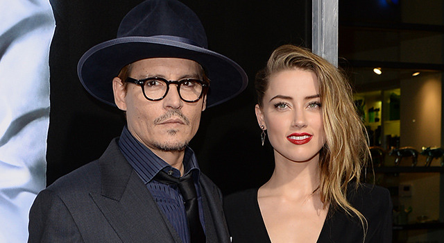 ジョニー・デップ＆アンバー・ハード-(C) Getty Images