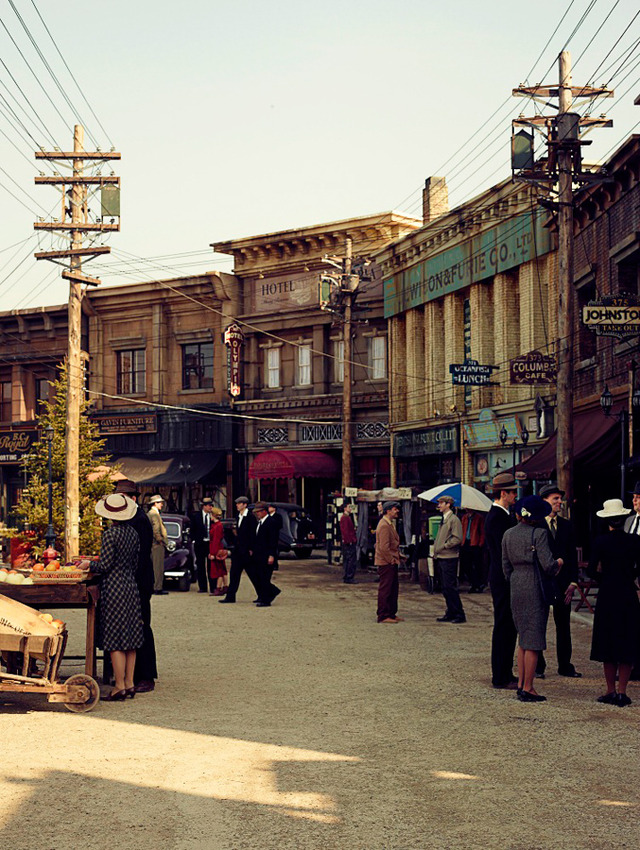 『バンクーバーの朝日』巨大オープン・セット