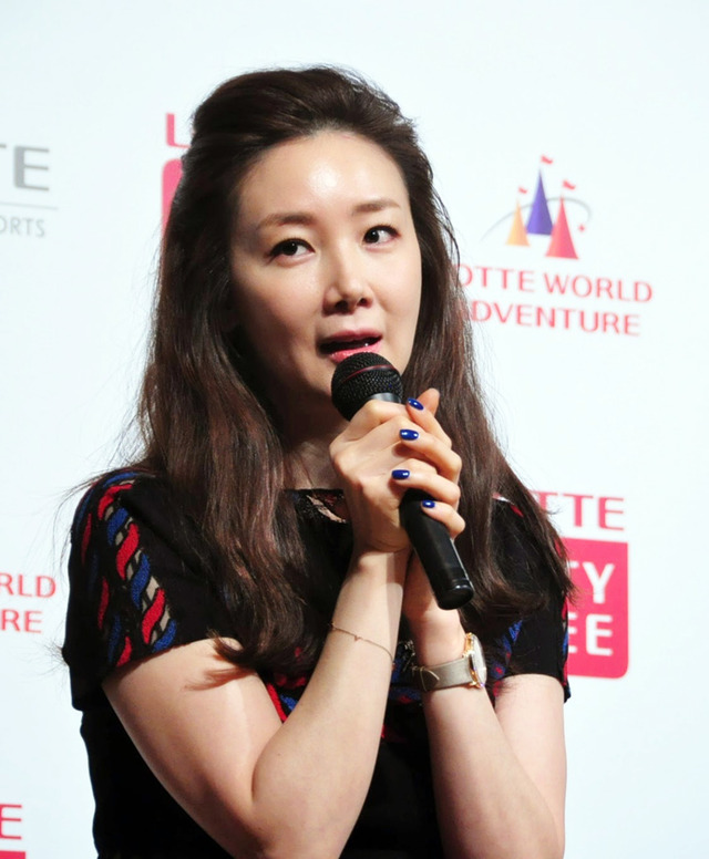 チェ・ジウ／韓国ロッテグループ記者会見