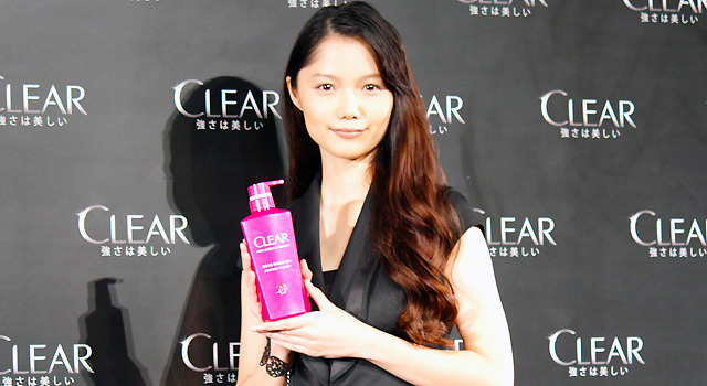 宮崎あおい／ヘアケア・ブランド「CLEAR（クリア）」CM発表会