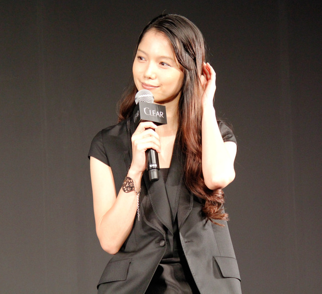 宮崎あおい／ヘアケア・ブランド「CLEAR（クリア）」CM発表会