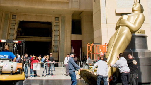 急ピッチで進むアカデミー賞授賞式準備  photo：Todd Wawrychuk / -(C) A.M.P.A.S. 