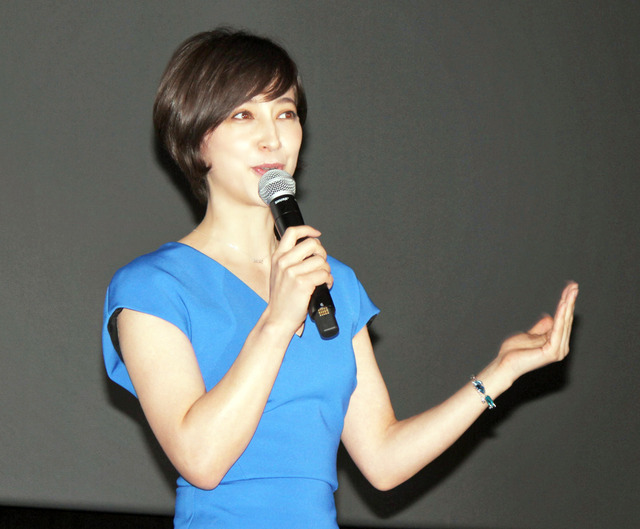 滝川クリステル／『ネイチャー』世界最速3D上映会