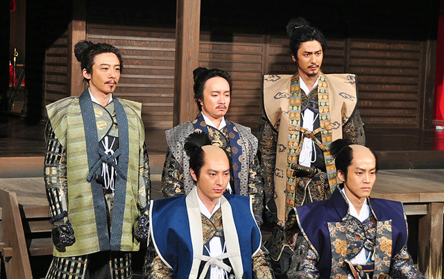 高橋一生＆濱田岳＆速水もこみち＆塚本高史＆松坂桃李／「軍師官兵衛」取材会