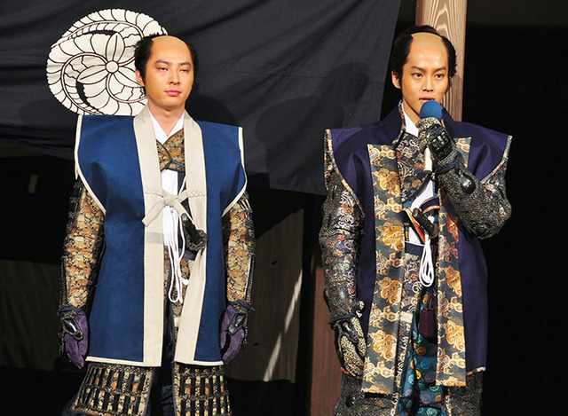 塚本高史＆松坂桃李／「軍師官兵衛」取材会