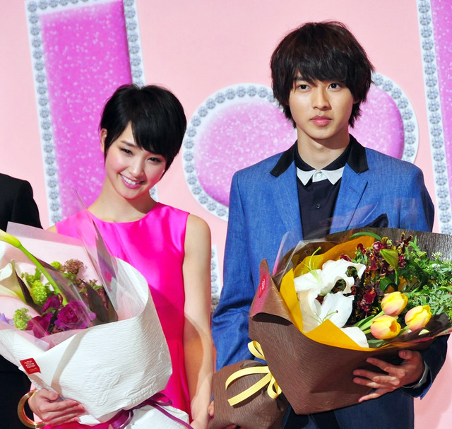 剛力彩芽＆山崎賢人／『L・DK』完成会見