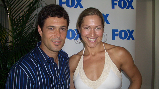 3年ほど前に来日した「24」のカルロス・バーナードとリーソル