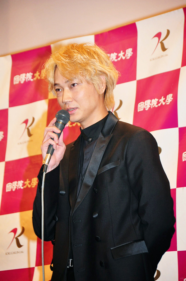 綾野剛／『そこのみにて光輝く』試写会 in 國學院大学