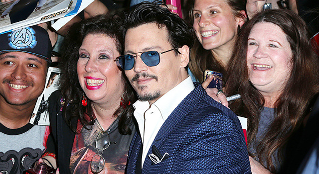 ジョニー・デップ／『トランセンデンス』L.A.プレミア-(C) Getty Images