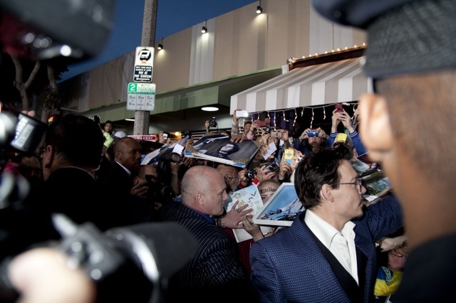 ジョニー・デップ／『トランセンデンス』L.A.プレミア-(C) KaoriSuzuki